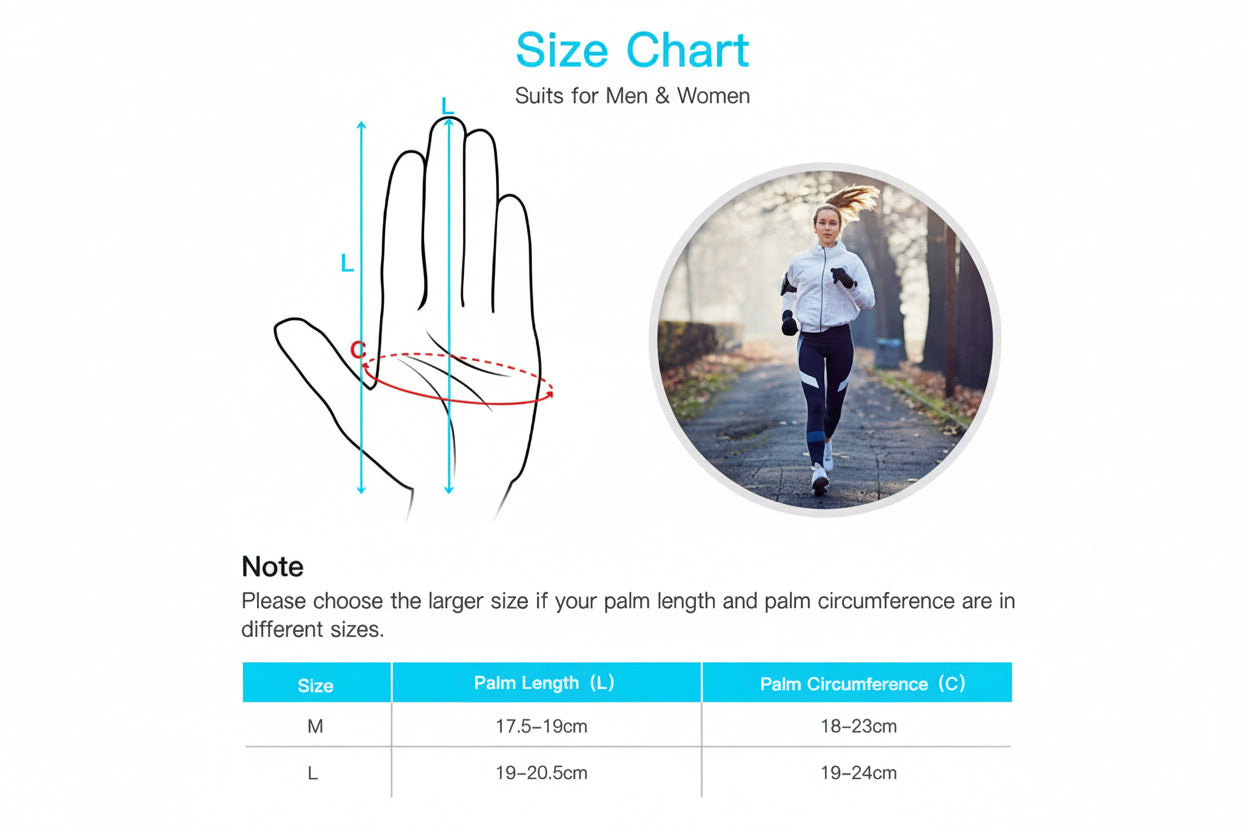 Lightweight Running Gloves