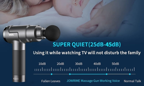 Massage Gun Deep Tissue Quiet Percussion Muscle Back Neck Head